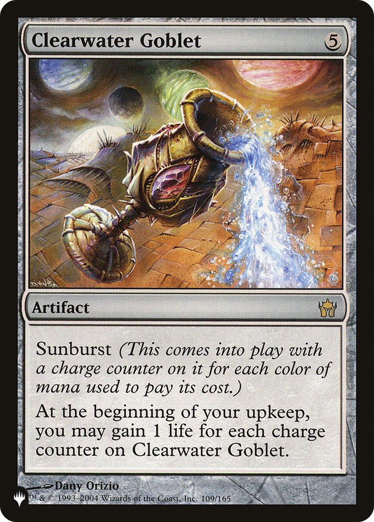Clearwater Goblet (LIST-109/165) - The List