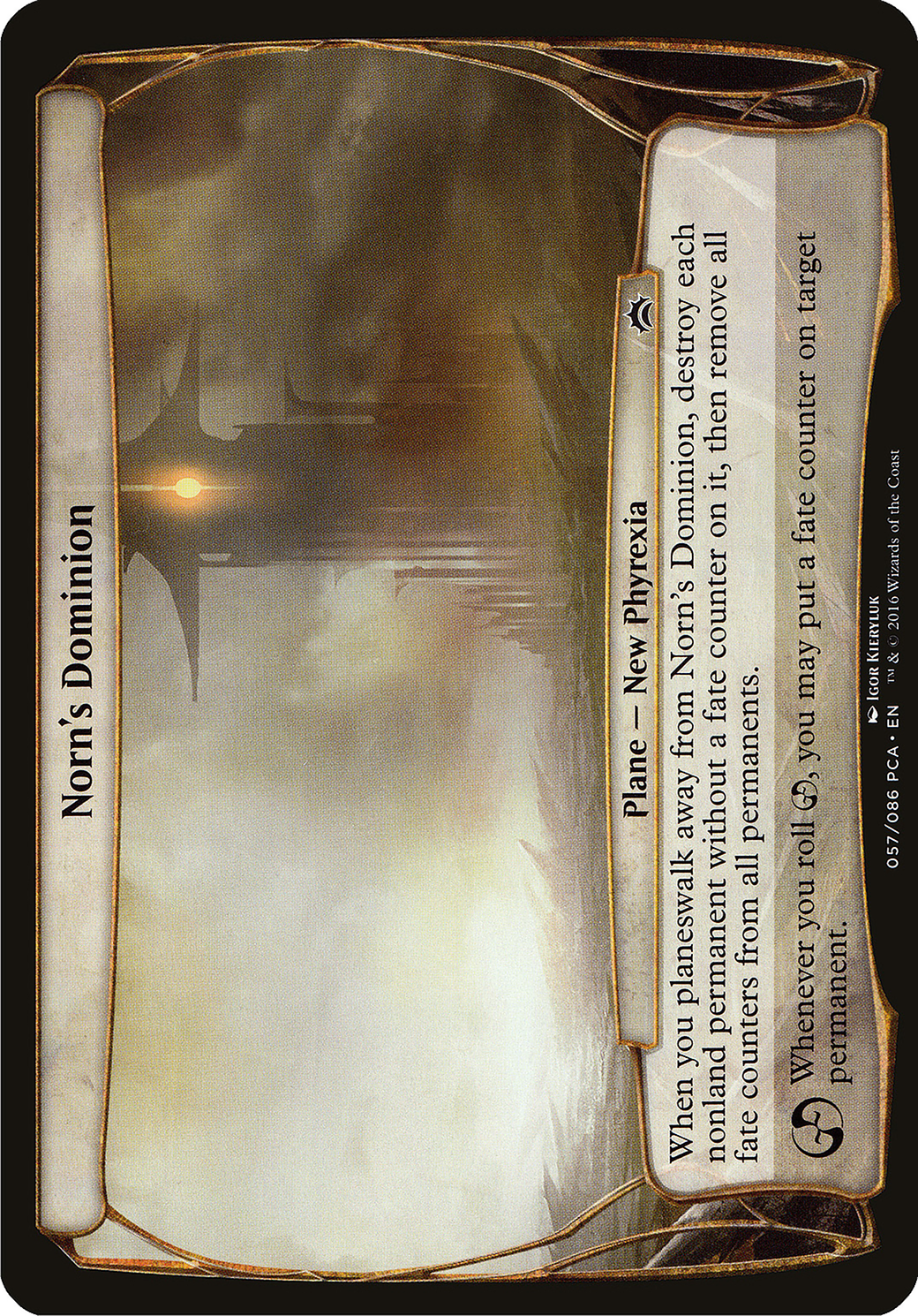 Norn's Dominion (Planechase Anthology) (OVER-) - Planechase Anthology Planes
