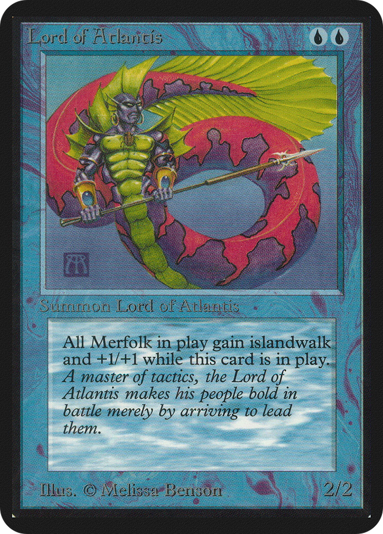 Lord of Atlantis (LEA-) - Limited Edition Alpha