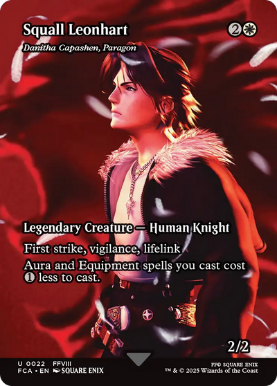 Squall Leonhart - Danitha Capashen, Paragon (Showcase) (FCA-022) - FINAL FANTASY: Through the Ages / Squall Leonhart (Borderless)