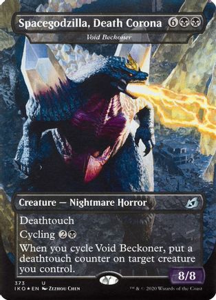 Spacegodzilla, Death Corona - Void Beckoner (IKO-373) - Ikoria: Lair of Behemoths