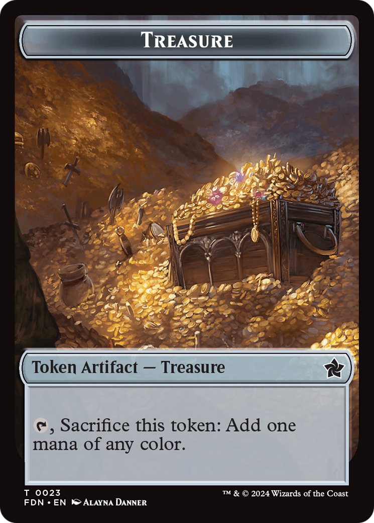 Treasure (TFDN-023) - Foundations Tokens Foil