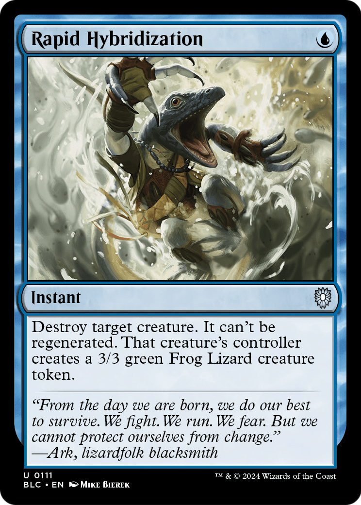 Rapid Hybridization (BLC-111) - Bloomburrow Commander