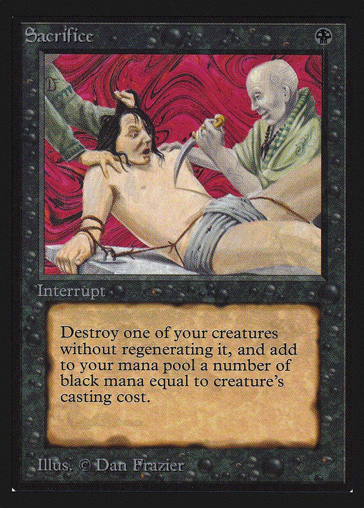 Sacrifice (IE) (IED-) - Intl. Collectors' Edition
