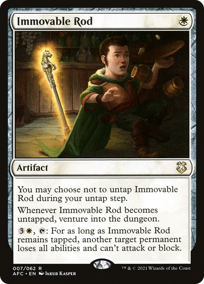 Immovable Rod (AFC-007) - Forgotten Realms Commander