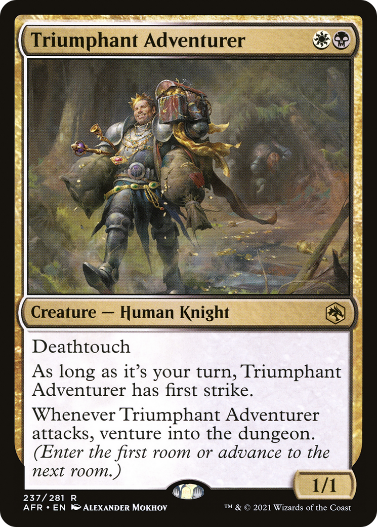 Triumphant Adventurer [Dungeons & Dragons: Adventures in the Forgotten Realms]