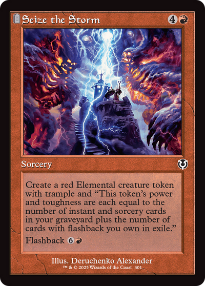 Seize the Storm (Retro Frame) (INR-401) - Innistrad Remastered