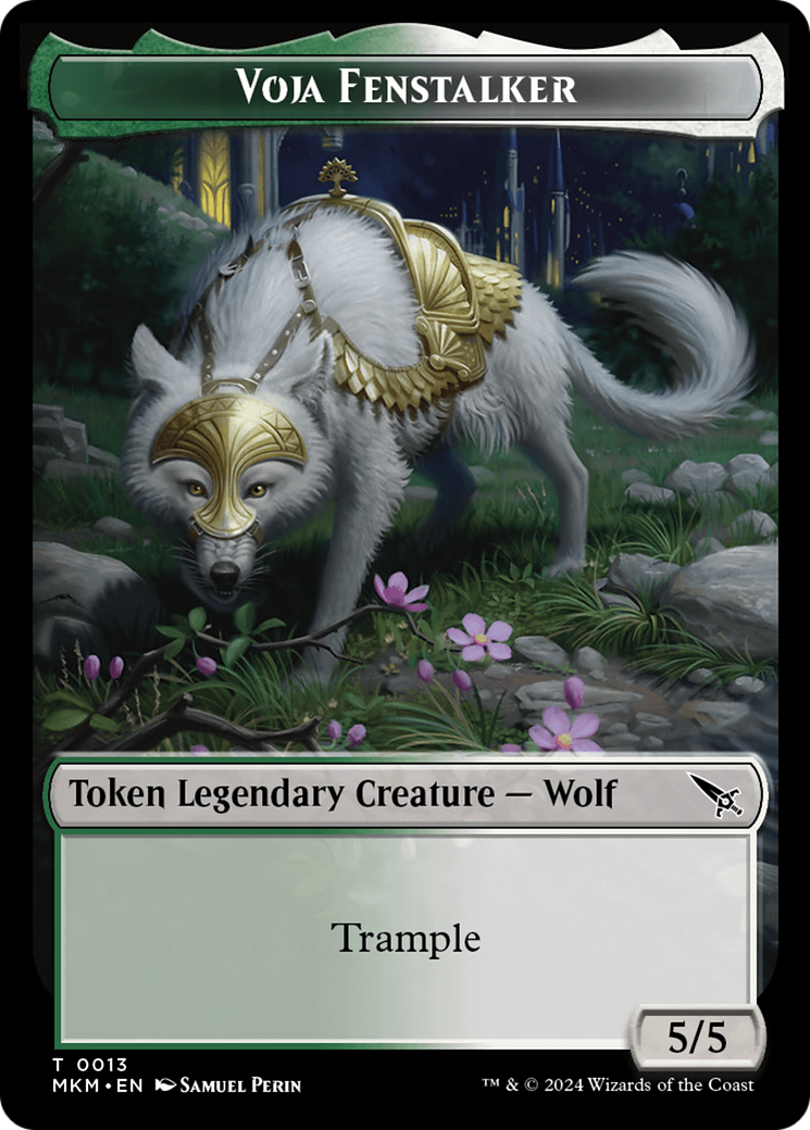 Voja Fenstalker (TMKM-013) - Murders at Karlov Manor Tokens