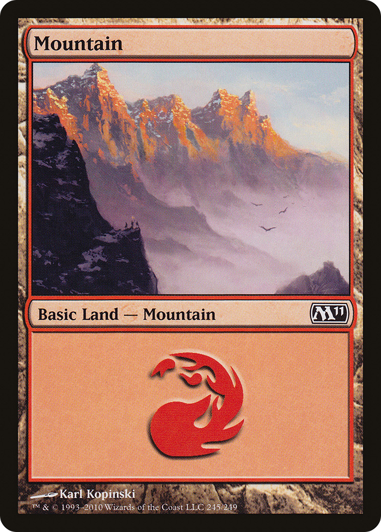 Mountain (245) (M11-245) - Magic 2011