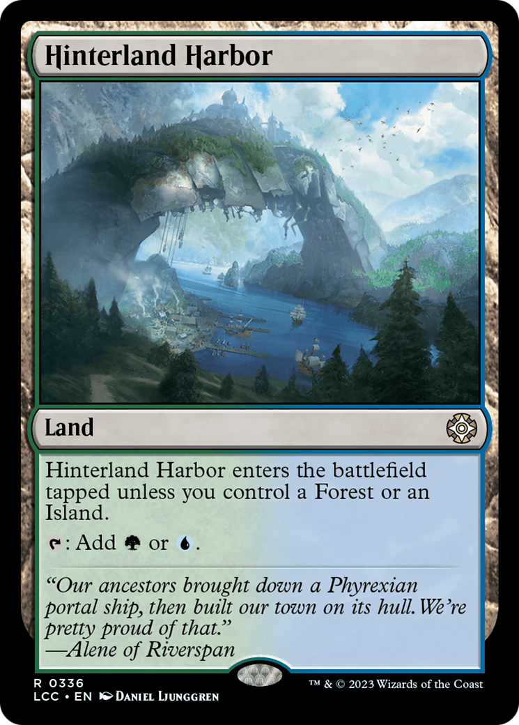 Hinterland Harbor (LCC-336) - The Lost Caverns of Ixalan Commander