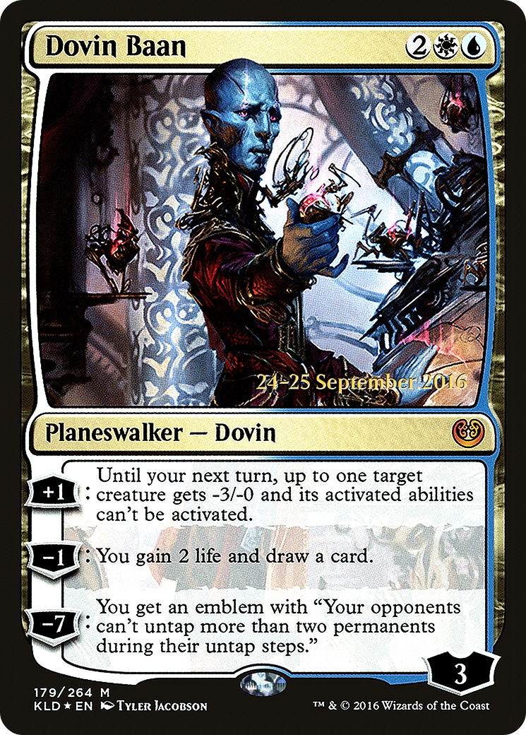 Dovin Baan (PRE-179) - Kaladesh Promos Foil