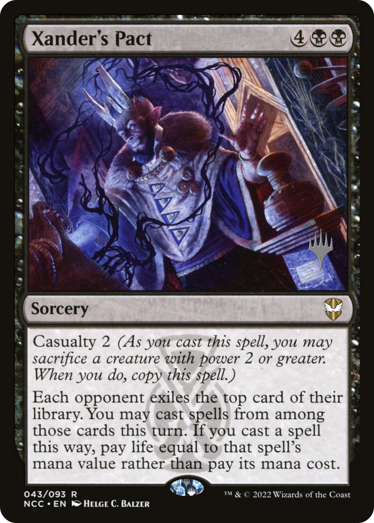Xander's Pact (PPSNC-043) - New Capenna Commander Promos Foil