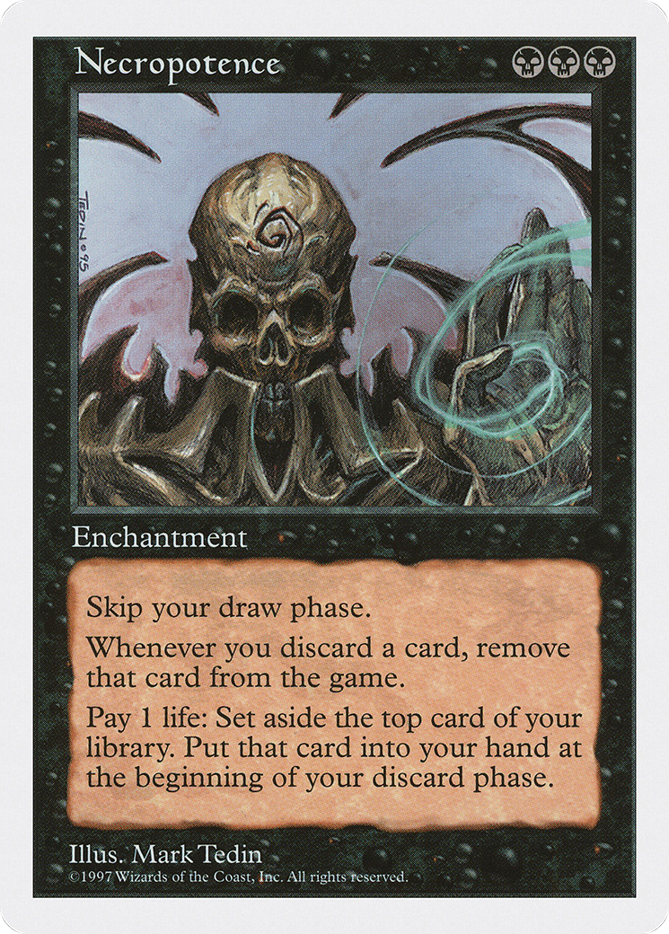 Necropotence (5ED-) - Fifth Edition
