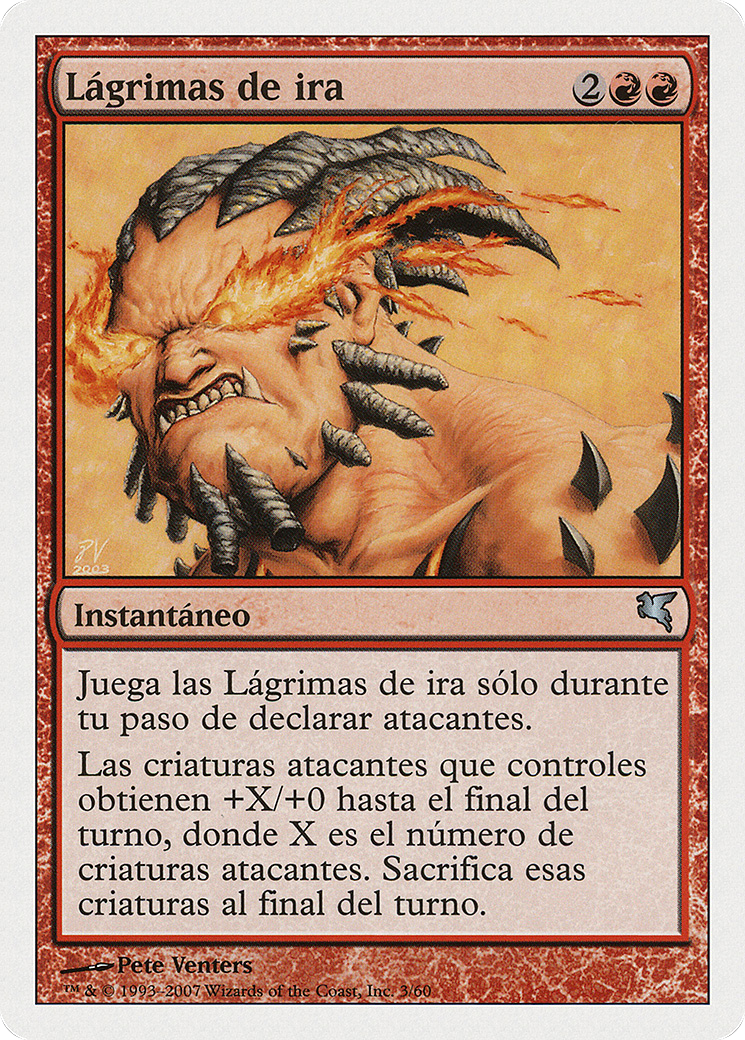 Tears of Rage (Italian) - "Lacrime di Rabbia" (PSAL-0I3) - Salvat 2005