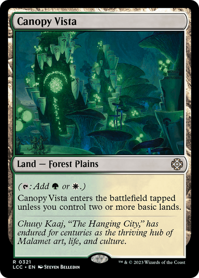 Canopy Vista (LCC-321) - The Lost Caverns of Ixalan Commander