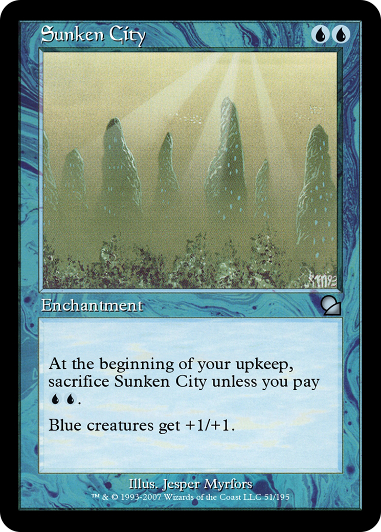 Sunken City (ME1-051) - Masters Edition Foil