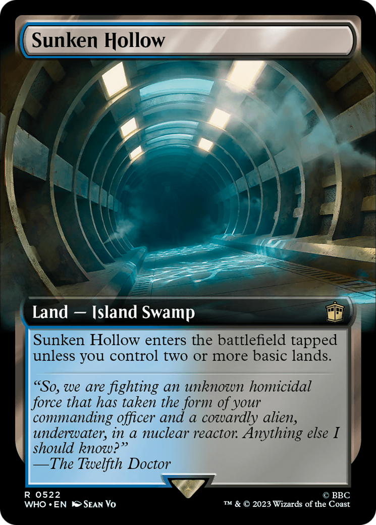 Sunken Hollow (Extended Art) (WHO-522) - Doctor Who: (Extended Art) Foil