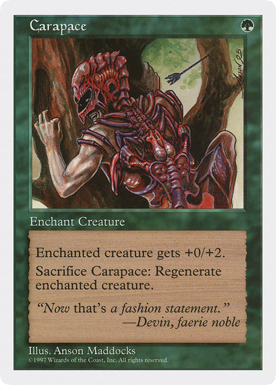Carapace (5ED-) - Fifth Edition
