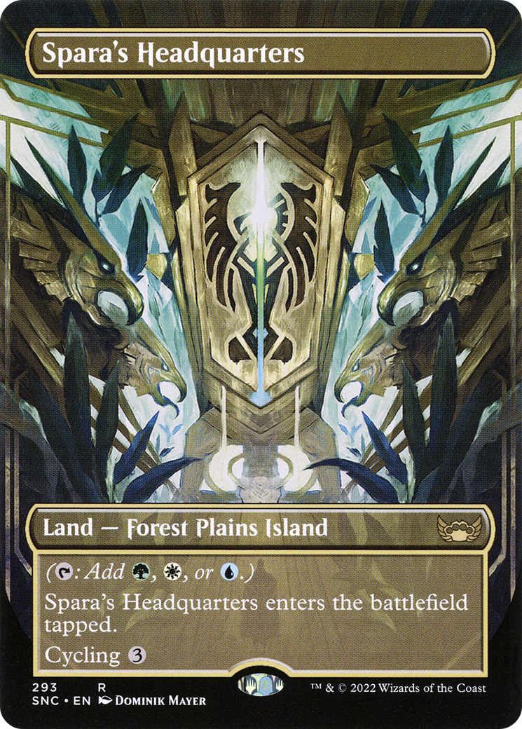 Spara's Headquarters (Borderless) (SNC-293) - Streets of New Capenna (Borderless) Foil