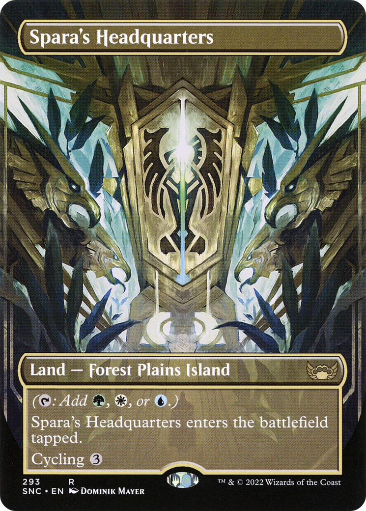 Spara's Headquarters (Borderless) (SNC-293) - Streets of New Capenna (Borderless) Foil