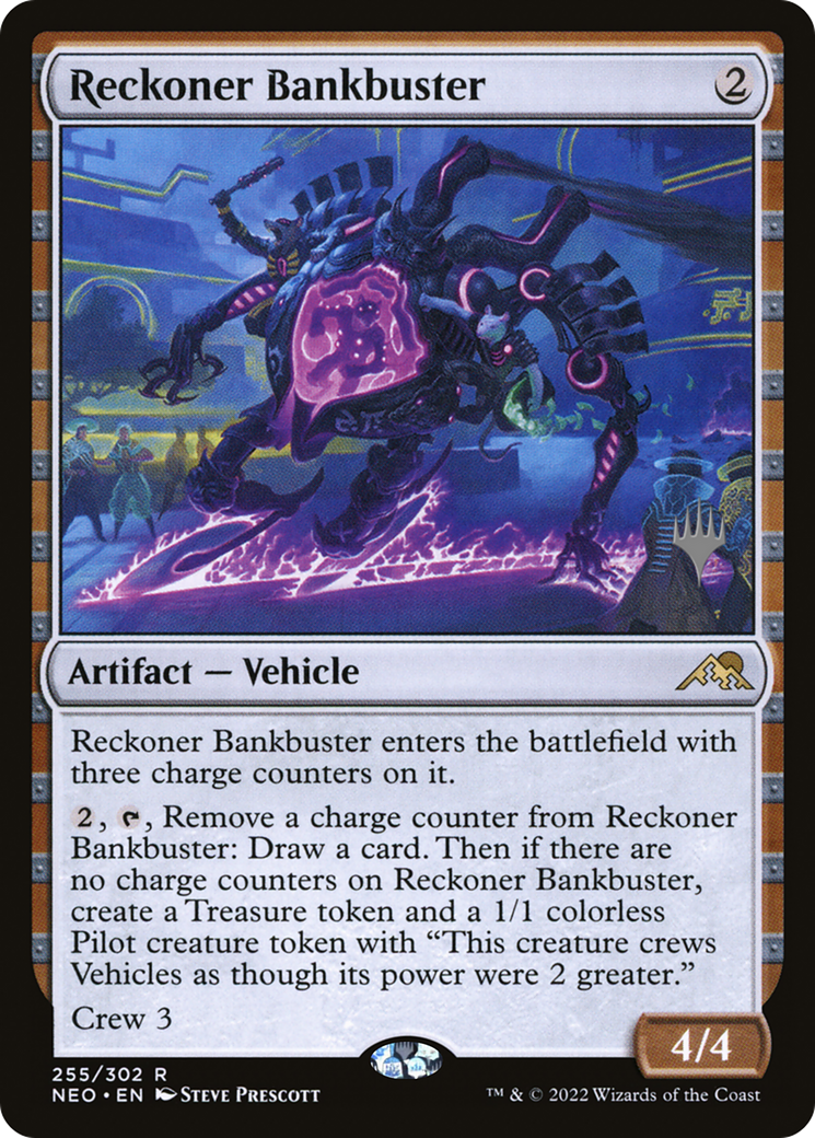 Reckoner Bankbuster (Promo Pack) [Kamigawa: Neon Dynasty Promos]