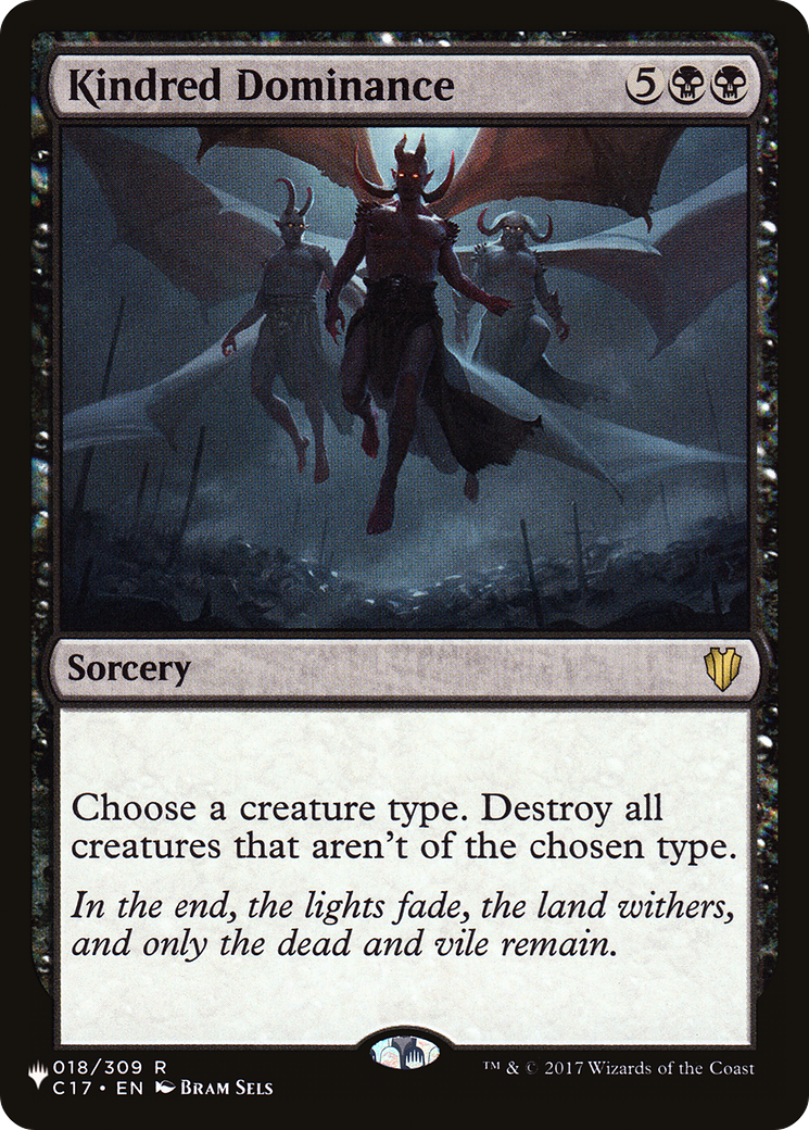 Kindred Dominance (LIST-018/309) - The List