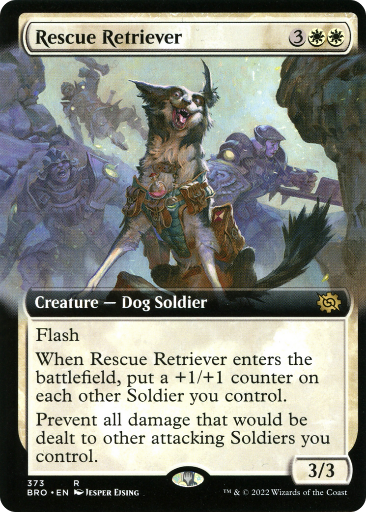Rescue Retriever (Extended Art) [The Brothers' War]