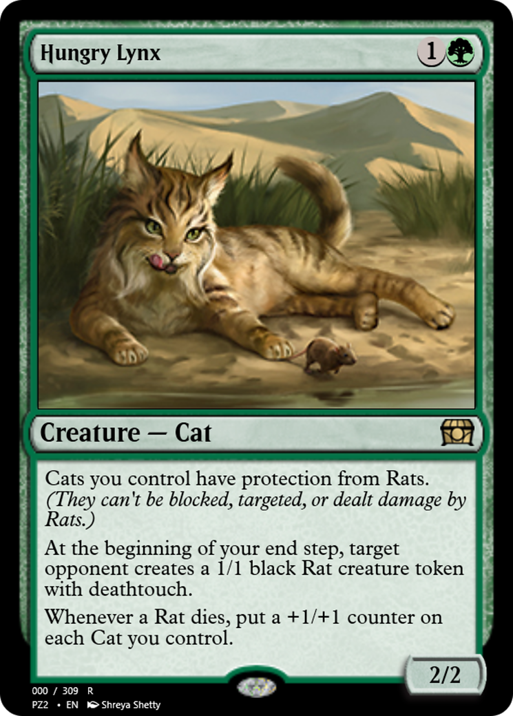 Hungry Lynx (PZ2-65711) - Treasure Chest