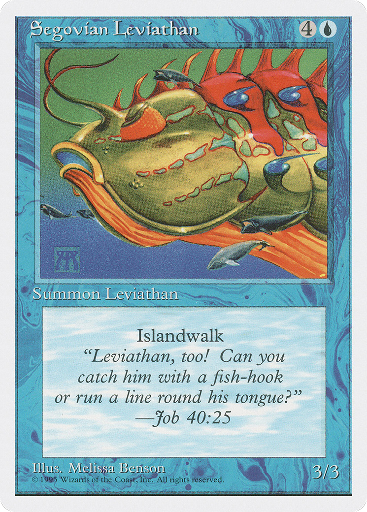 Segovian Leviathan (4ED-) - Fourth Edition