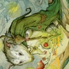 Tender Wildguide // Tender Wildguide (ABLB-034) - Bloomburrow Art Series (Borderless)