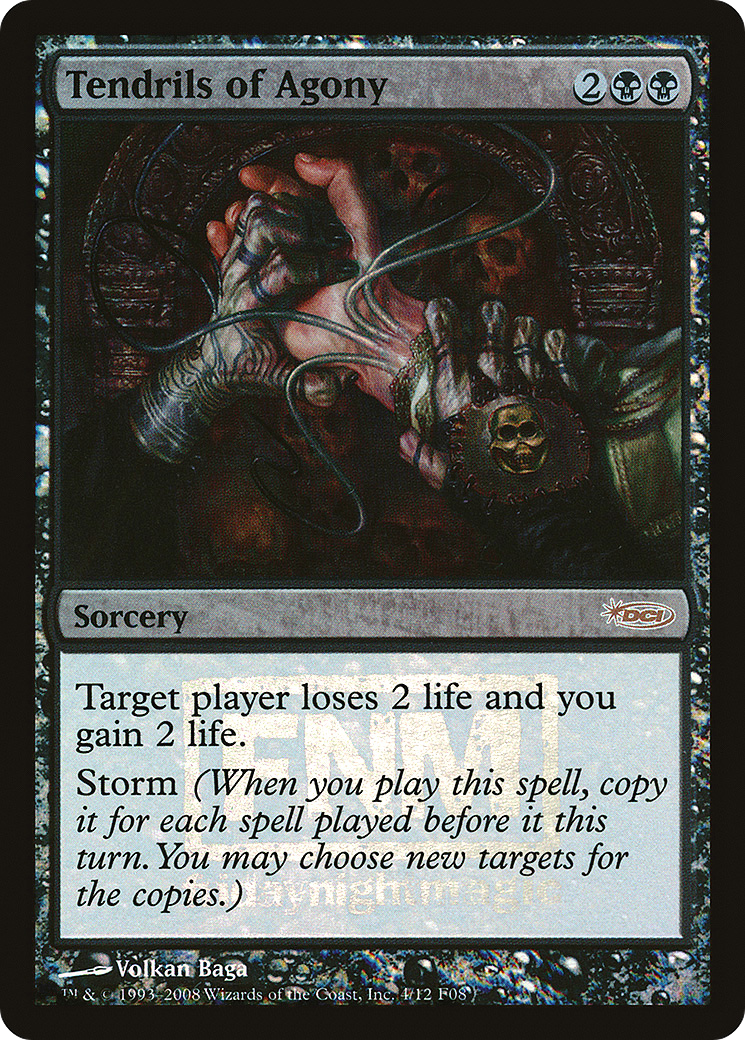 Tendrils of Agony (FNM-) - Friday Night Magic 2008 Foil