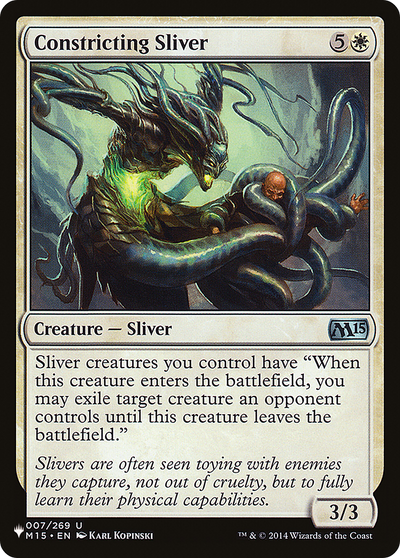 Constricting Sliver (LIST-007/269) - The List