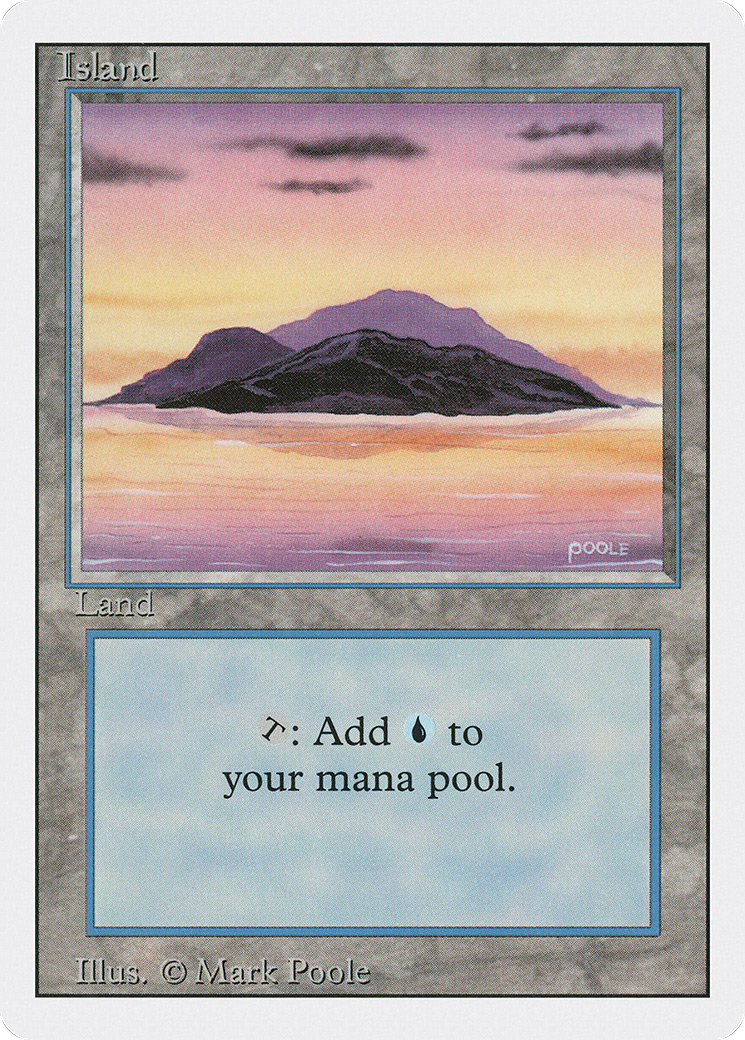 Island (A) (3ED-287) - Revised Edition