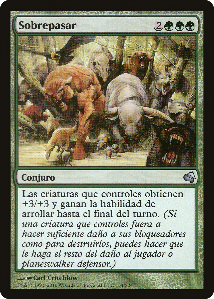 Overrun (Spanish) - "Sobrepasar" (PS11-154) - Salvat 2011