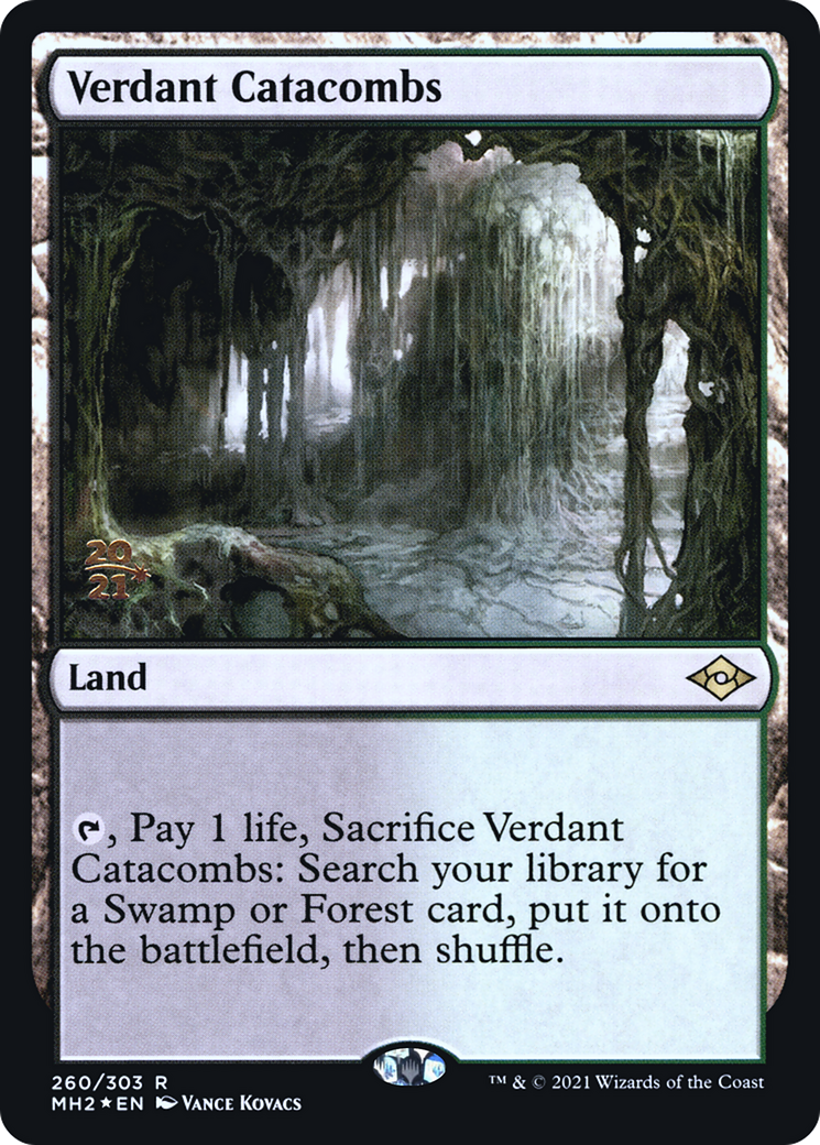 Verdant Catacombs (PRE-260) - Modern Horizons 2 Promos Foil