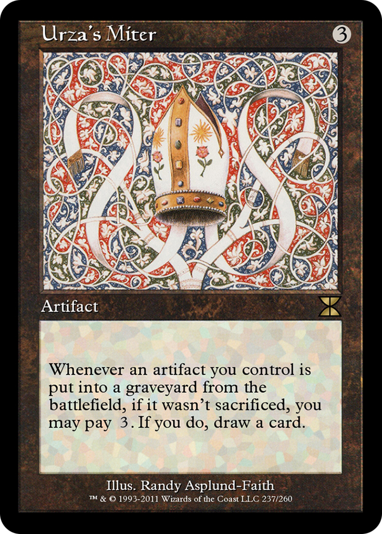 Urza's Miter (ME4-237) - Masters Edition IV