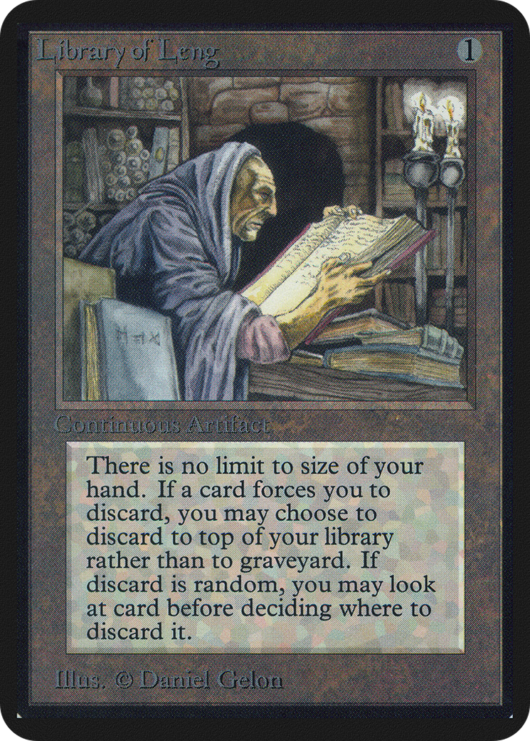 Library of Leng (LEA-) - Limited Edition Alpha