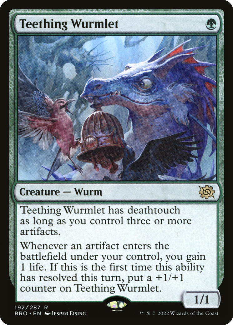 Teething Wurmlet (BRO-192) - The Brothers' War