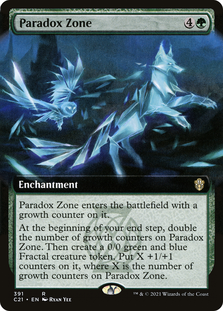 Paradox Zone (Extended Art) (C21-391) - Commander 2021: (Extended Art)