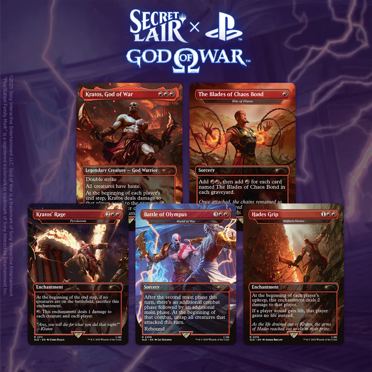 MTG: Secret Lair x God of War: Greek (Non-Foil)