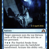 Startled Awake (PRE-088) - Shadows over Innistrad Promos: (Double Faced Transform) Foil