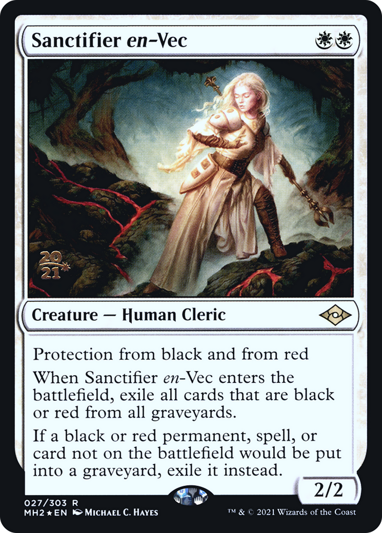 Sanctifier en-Vec (PRE-027) - Modern Horizons 2 Promos Foil