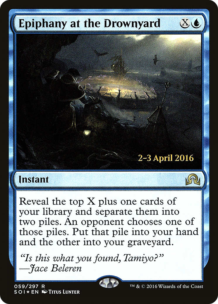 Epiphany at the Drownyard (PRE-059) - Shadows over Innistrad Promos Foil