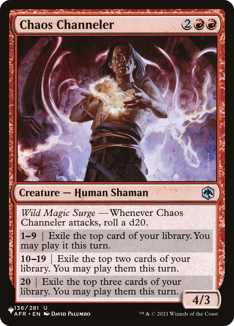 Chaos Channeler (LIST-136/281) - The List