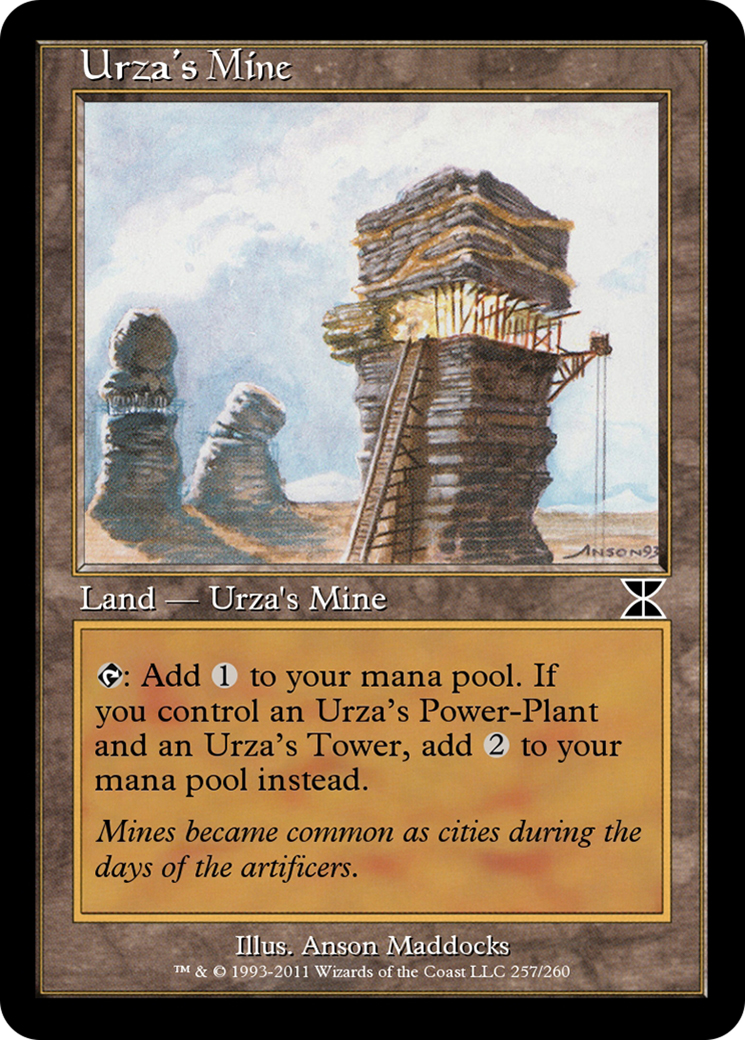 Urza's Mine (ME4-257D) - Masters Edition IV