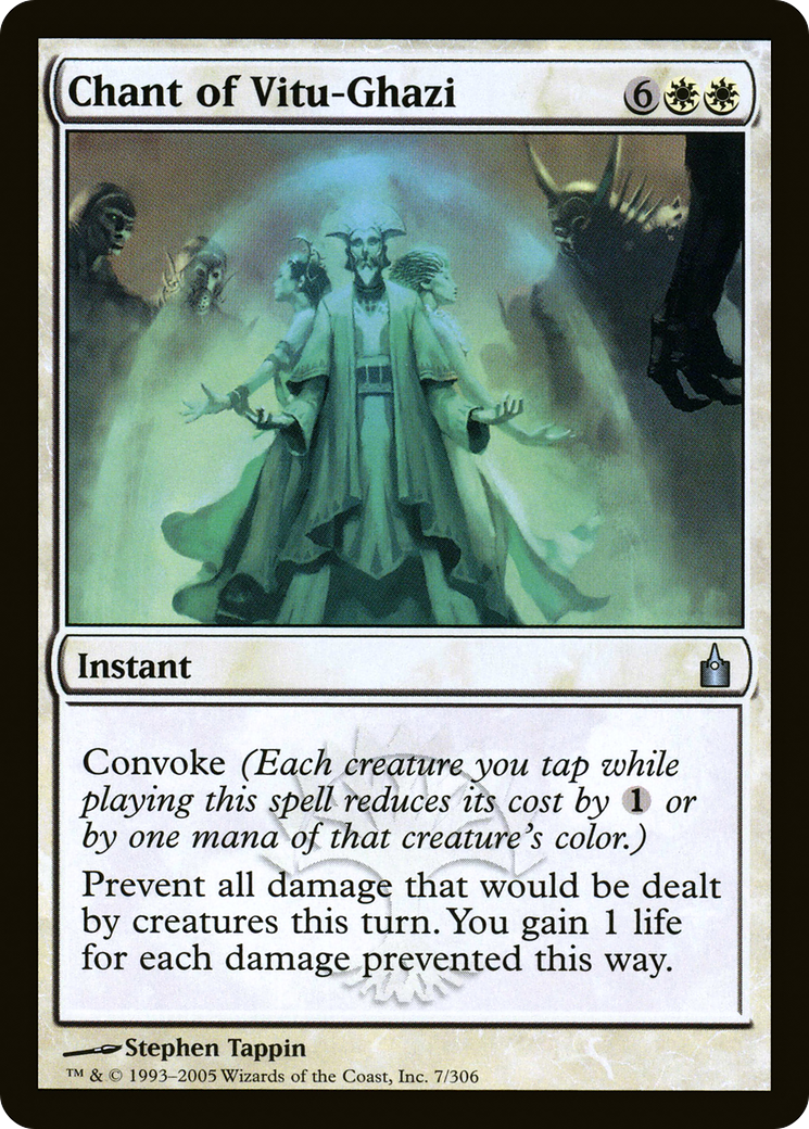 Chant of Vitu-Ghazi (RAV-007) - Ravnica: City of Guilds