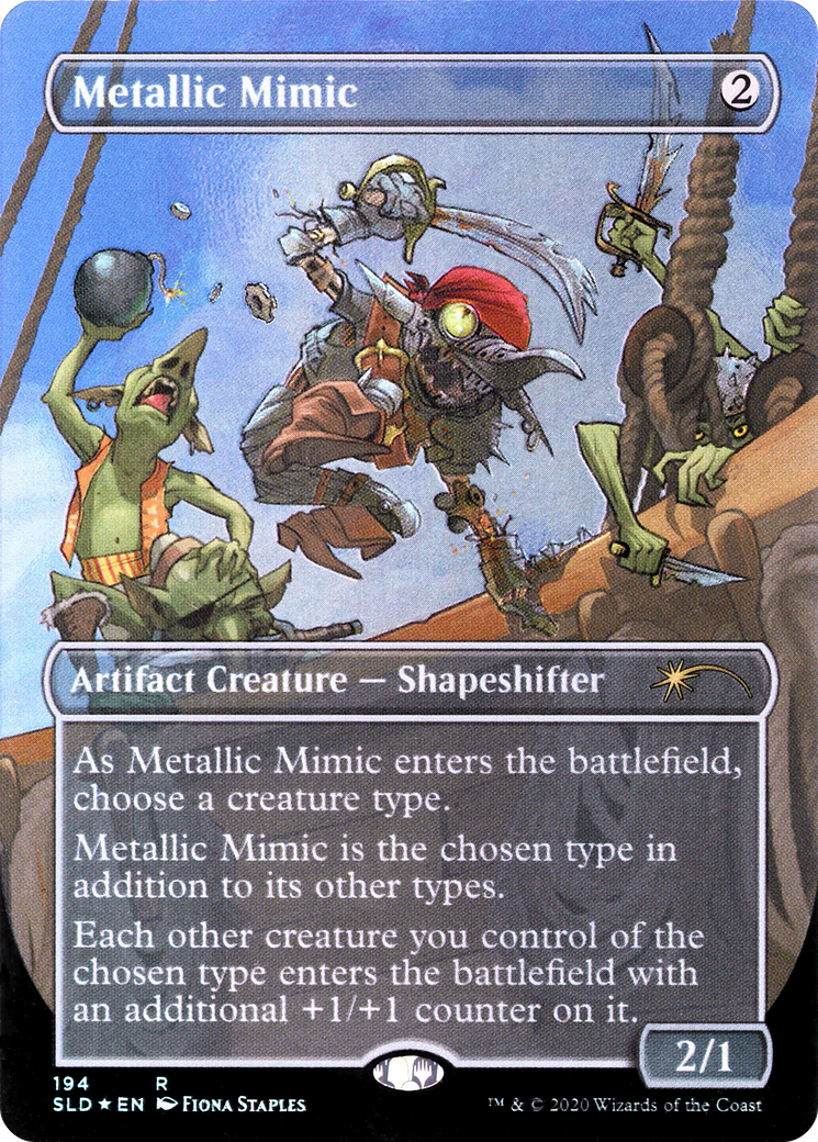 Metallic Mimic (Borderless) [Secret Lair Drop Series]
