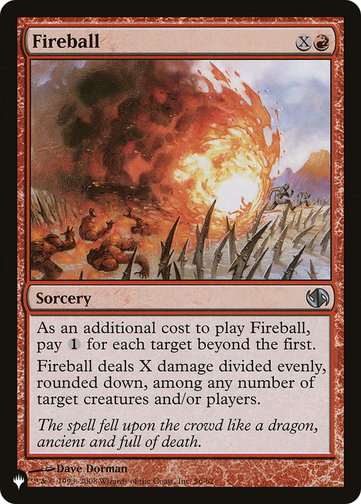 Fireball (DD2) (LIST-DD2-56) - The List