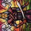 Zar Ojanen, Scion of Efrava // Zar Ojanen, Scion of Efrava (ADMU-080) - Dominaria United Art Series (Borderless) Foil
