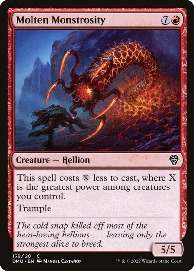 Molten Monstrosity (DMU-139) - Dominaria United